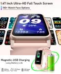 Fitness Tracker Smart Watch with Heart Rate Monitor