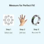 Naughtbaby FitElf Pro Smart Fitness Tracker Ring