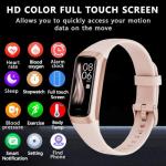 24/7 Heart Rate Fitness Tracker with AMOLED Screen