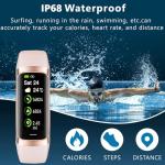 24/7 Heart Rate Fitness Tracker with AMOLED Screen
