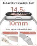 Slim Fitness Tracker with Heart Rate Monitor