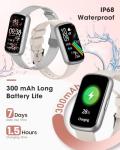 Slim Fitness Tracker with Heart Rate Monitor