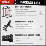 Goimu S1-V4 Smith Machine and Power Cage