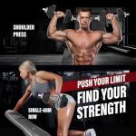 Yes4All Adjustable Dumbbell Set - 47.6 kg