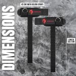 Ekkovision Heavy Duty Weight Lifting Straps