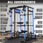 Pitmoto All-in-One Smith Machine and Power Cage