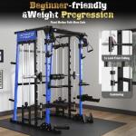 Pitmoto All-in-One Smith Machine and Power Cage