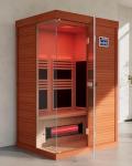 OnxyEdge 2-Person Infrared Sauna with Red Light Therapy