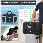 ETRONIK Gym Duffle Bag with Shoe Compartment