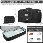 ETRONIK Gym Duffle Bag with Shoe Compartment