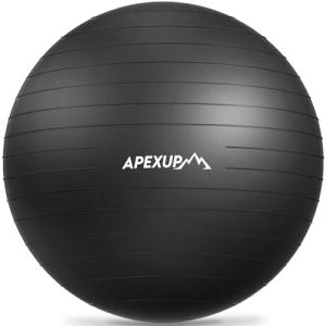 APEXUP Anti-Slip Stability Exercise Yoga Ball