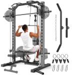 Smith Machine Power Rack for Home Gym