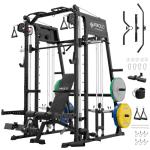 Mikolo M4 Smith Machine with Dual Pulley System