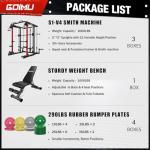 Goimu S1-V4 Smith Machine and Power Cage