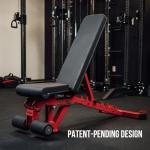 Rep Fitness Adjustable FID Bench - Matte Black