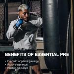 RAW Essential Pre-Workout Powder - Orange Flavor