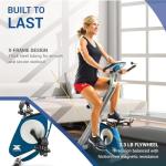 XTERRA Folding Exercise Bike with Adjustable Resistance