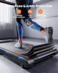 Acezoe 2-in-1 Foldable Treadmill with Touch Screen