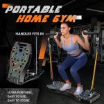 LALAHIGH Portable Home Gym System with Fitness Accessories