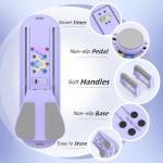 7-in-1 Foldable Pilates Reformer Board for Home