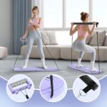 7-in-1 Foldable Pilates Reformer Board for Home