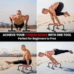 Rubberbanditz Push Up and Dip Parallettes Bars