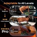 AERLANG Extra Large Portable Push Up Board