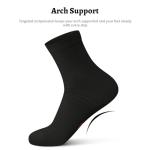 6 Pairs of Compression Ankle Socks for Active Lifestyle
