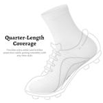 6 Pairs of Compression Ankle Socks for Active Lifestyle