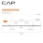 CAP Barbell THE BEAST 7' Olympic Bar