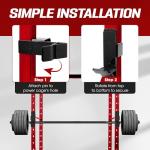 Yes4All J-Hooks for 2x2 Power Racks