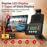 BOTORRO Air Magnetic Rowing Machine with Bluetooth Monitor