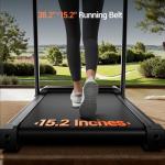 Compact 3-in-1 Folding Treadmill with Incline