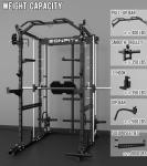 Eonfit E5 Smith Machine and Power Cage Combo