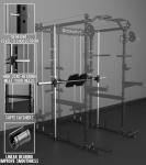 Eonfit E5 Smith Machine and Power Cage Combo