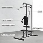 Floor Standing LAT Pulldown Machine for Home Gym