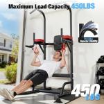 Adjustable Free Standing Pull Up Bar Station