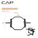 CAP Barbell 50” Olympic Trap and Hex Bar