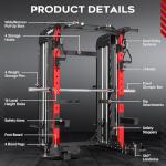 Pooboo Multi-Functional Power Cage with Attachments