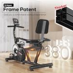 KeppiFitness Recumbent Exercise Bike with Magnetic Resistance