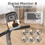 KeppiFitness Recumbent Exercise Bike with Magnetic Resistance