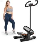 Sportsroyals Resistance Stair Stepper with Handlebar