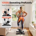 Sportsroyals Resistance Stair Stepper with Handlebar