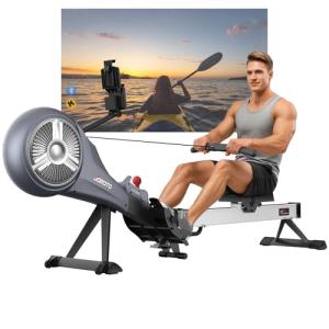 JOROTO Foldable Rowing Machine with Adjustable Resistance