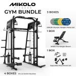 Mikolo M4 Smith Machine with Dual Pulley System