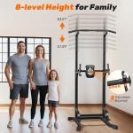 Sportsroyals Multi-Function Pull Up and Dip Tower