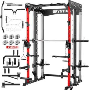 Eryntix Smith Machine Power Rack for Home Gym