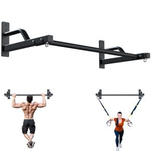 Heavy Duty Wall Mounted Pull Up Bar 600 lbs