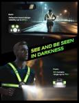 Viccux High-Visibility Running Lights with Reflective Vest