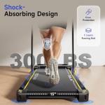 YPOO Foldable Treadmill with Adjustable Incline